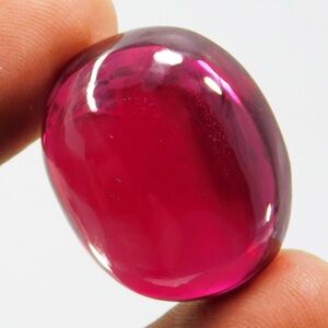 Vibrant Ruby Cabochon 72.70 ct. Certified Natural